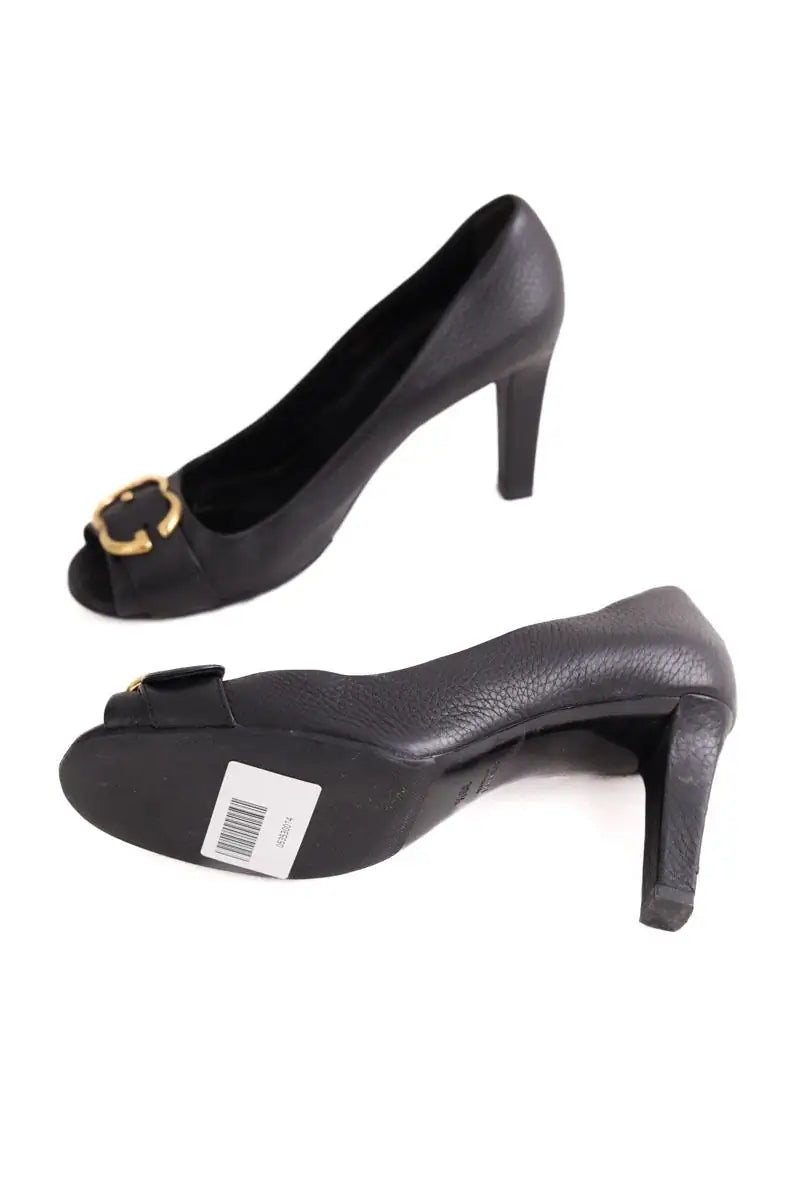 Talons Gucci Noir en Cuir