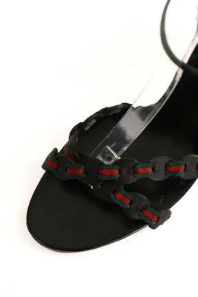 Talons Gucci Noir en Cuir