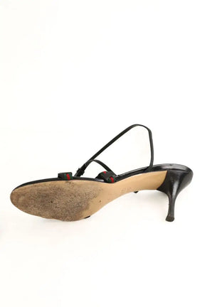 Talons Gucci Noir en Cuir