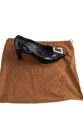 Talons Gucci Noir en Cuir verni