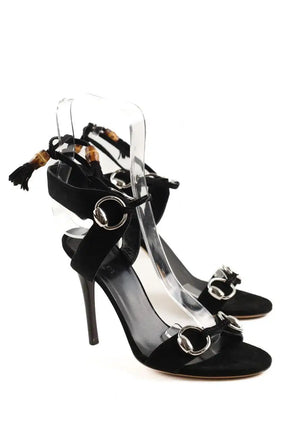 Talons Gucci Noir en Daim