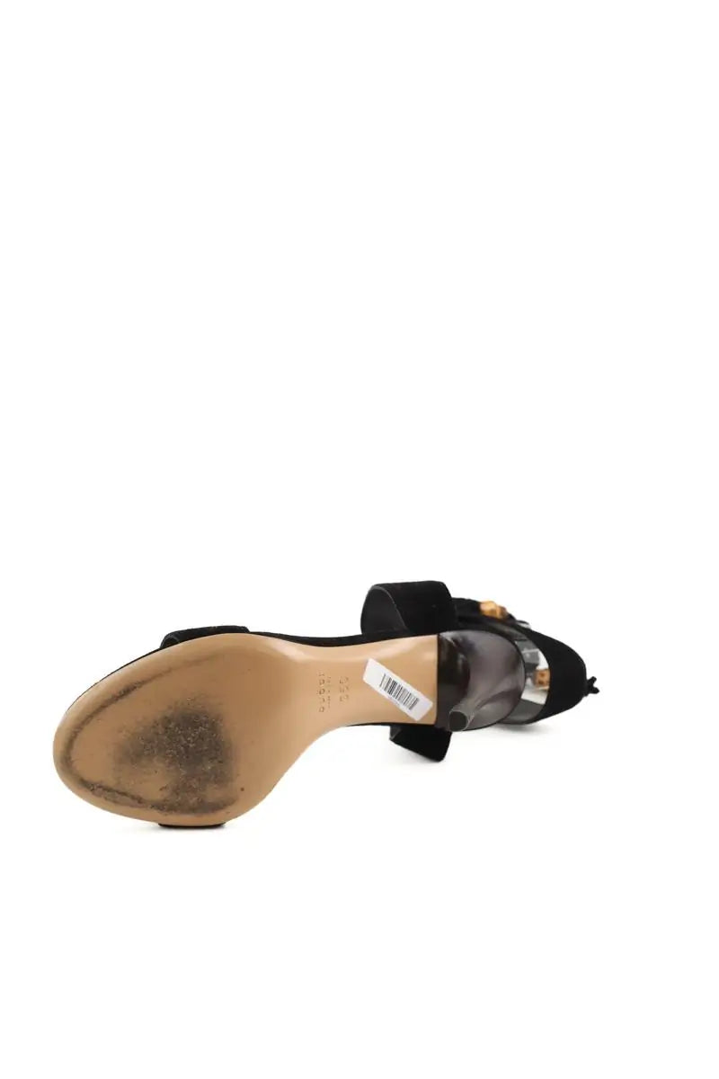 Talons Gucci Noir en Daim