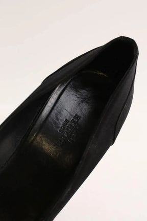 Talons Hermès Noir en Daim