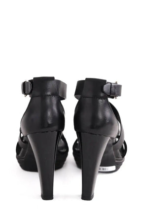 Talons Hogan Noir en Cuir