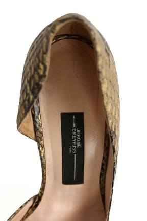 Talons Jérôme Dreyfuss Doré en Cuir