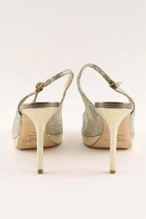 Talons Jimmy Choo Argent en Cuir
