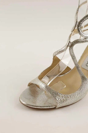 Talons Jimmy Choo Argent en Cuir