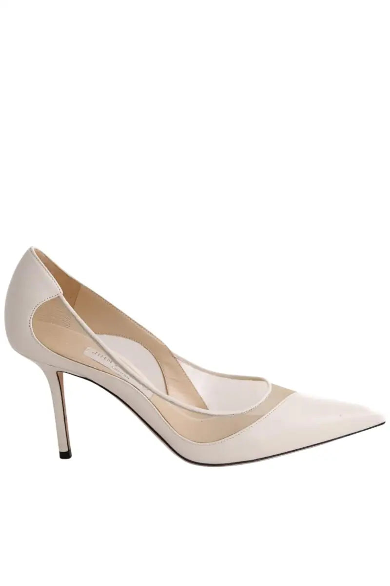 Talons Jimmy Choo Beige en Cuir, taille 39 - Seconde Main