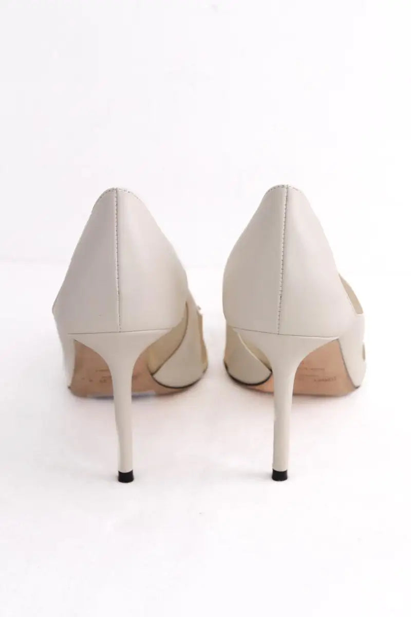 Talons Jimmy Choo Beige en Cuir