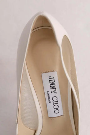 Talons Jimmy Choo Beige en Cuir