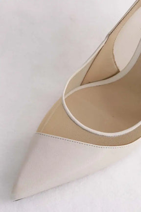 Talons Jimmy Choo Beige en Cuir