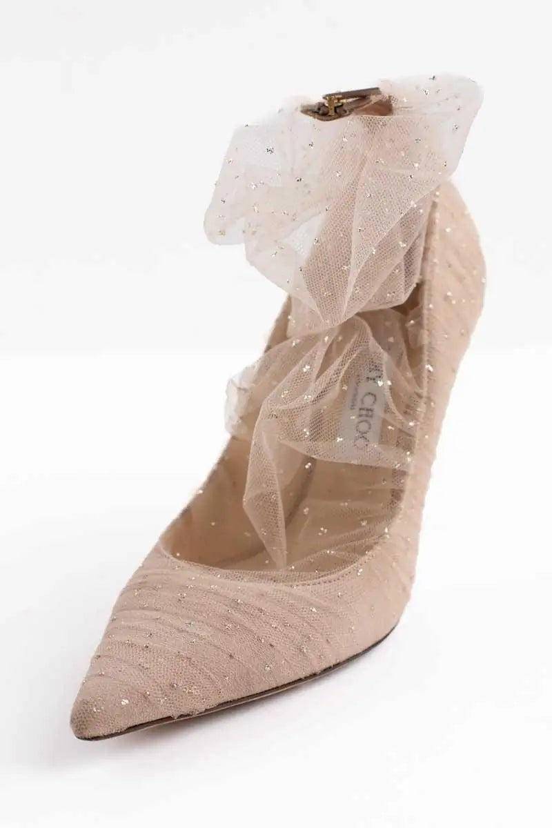 Talons Jimmy Choo Beige en Daim