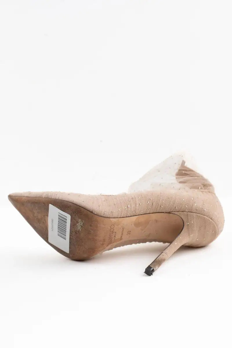 Talons Jimmy Choo Beige en Daim