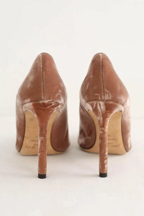 Talons Jimmy Choo Beige en Velours