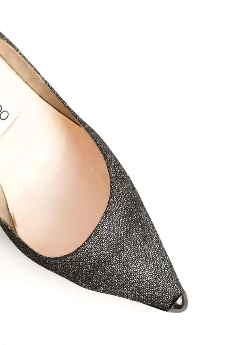 Talons Jimmy Choo Gris en Cuir
