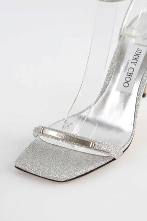 Talons Jimmy Choo JAXON Argent en Paillettes
