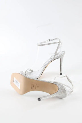 Talons Jimmy Choo JAXON Argent en Paillettes
