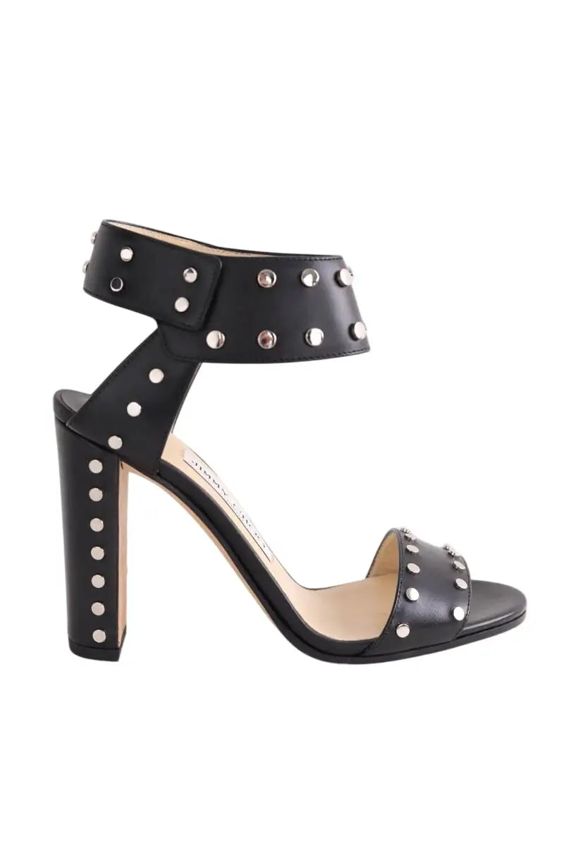 Talons Jimmy Choo Noir en Cuir, taille 36 - Seconde Main