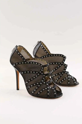 Talons Jimmy Choo Noir en Cuir