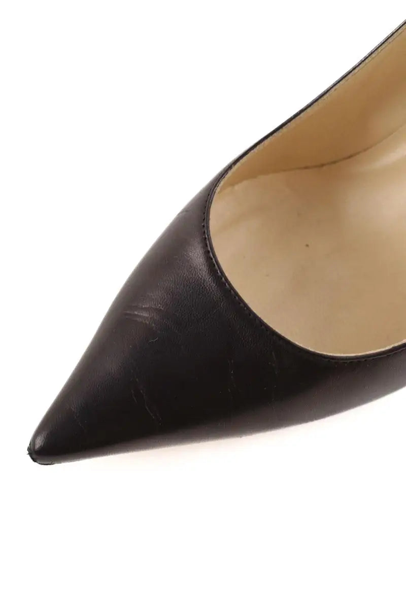 Talons Jimmy Choo Noir en Cuir