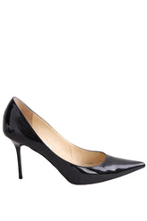 Talons Jimmy Choo Noir en Cuir verni, taille 37 - Seconde Main