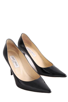 Talons Jimmy Choo Noir en Cuir verni