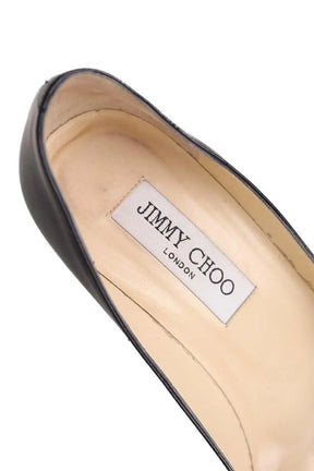 Talons Jimmy Choo Noir en Cuir verni
