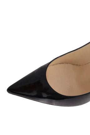 Talons Jimmy Choo Noir en Cuir verni