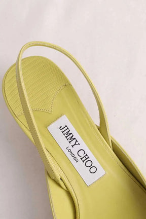 Talons Jimmy Choo Vert en Cuirs exotiques