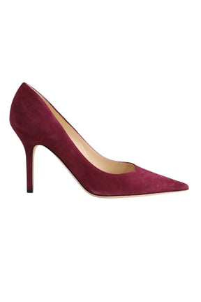 Talons Jimmy Choo Violet en Daim, taille 36 - Seconde Main