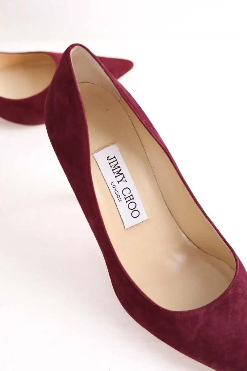 Talons Jimmy Choo Violet en Daim