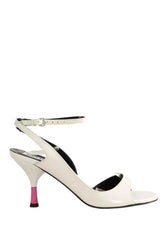 Talons Kenzo Blanc en Cuir, taille 36 - Seconde Main