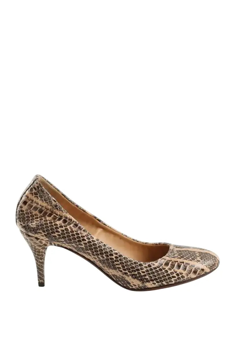 Talons Lanvin Beige en Cuirs exotiques, taille 36 - Seconde Main