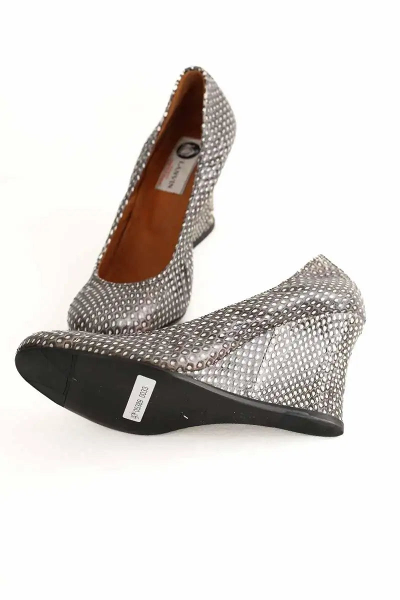 Talons Lanvin Noir en Cuir