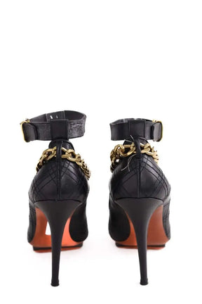 Talons Lanvin Noir en Cuir
