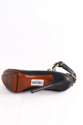 Talons Lanvin Noir en Cuir