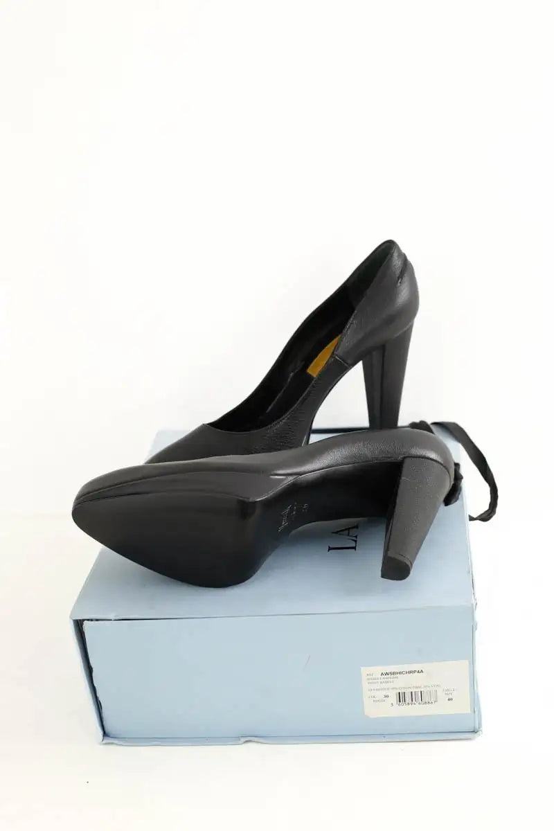 Talons Lanvin Noir en Cuir