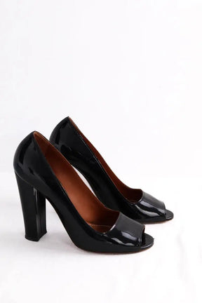Talons Lanvin Noir en Cuir verni