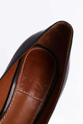 Talons Lanvin Noir en Cuir verni