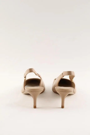 Talons LK Bennett Lettie Beige en Cuir