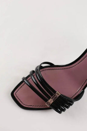 Talons Louis Vuitton Noir en Cuir