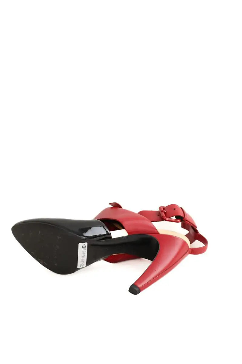 Talons Louis Vuitton Rouge en Cuir verni