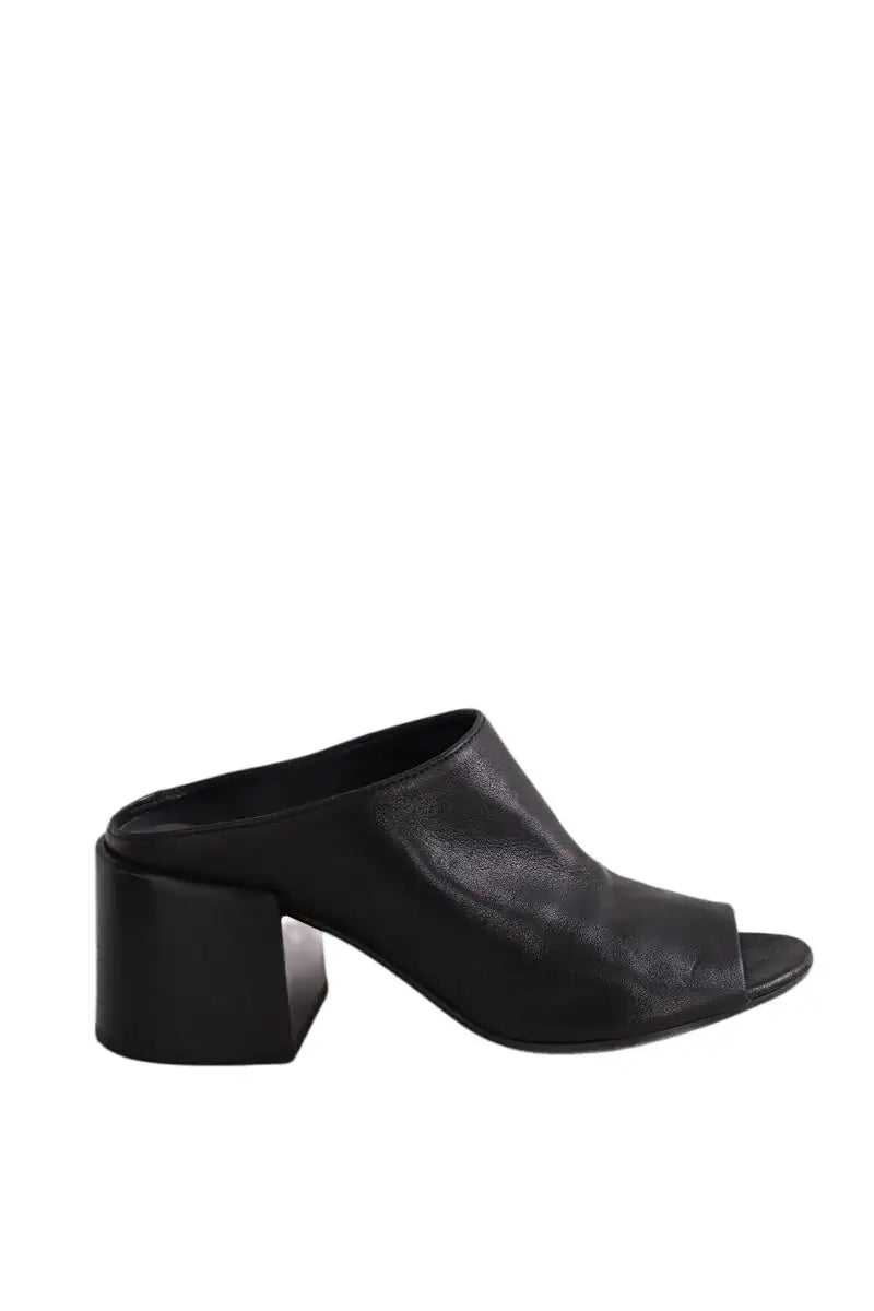 Talons Maison Martin Margiela Noir en Cuir, taille 37 - Seconde Main