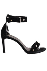 Talons Maje Noir en Daim, taille 39 - Seconde Main