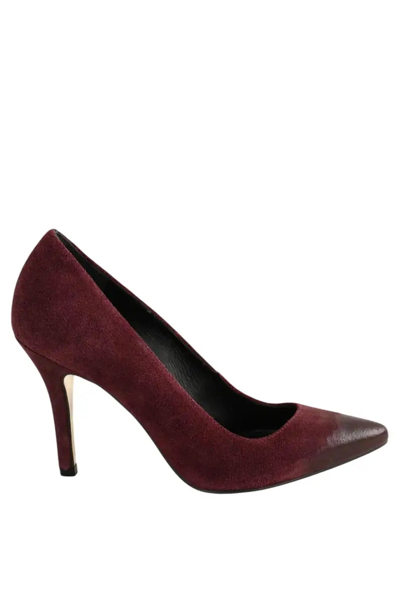 Talons Maje Violet en Daim, taille 38 - Seconde Main
