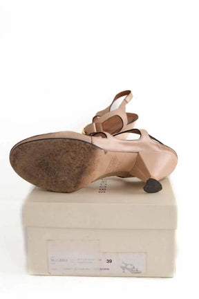 Talons Marc Jacobs Beige en Cuir