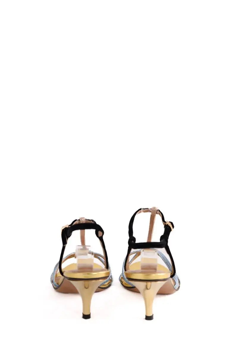 Talons Marni Doré en Paillettes