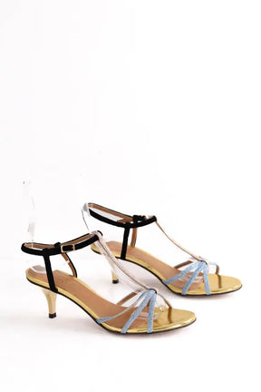 Talons Marni Doré en Paillettes