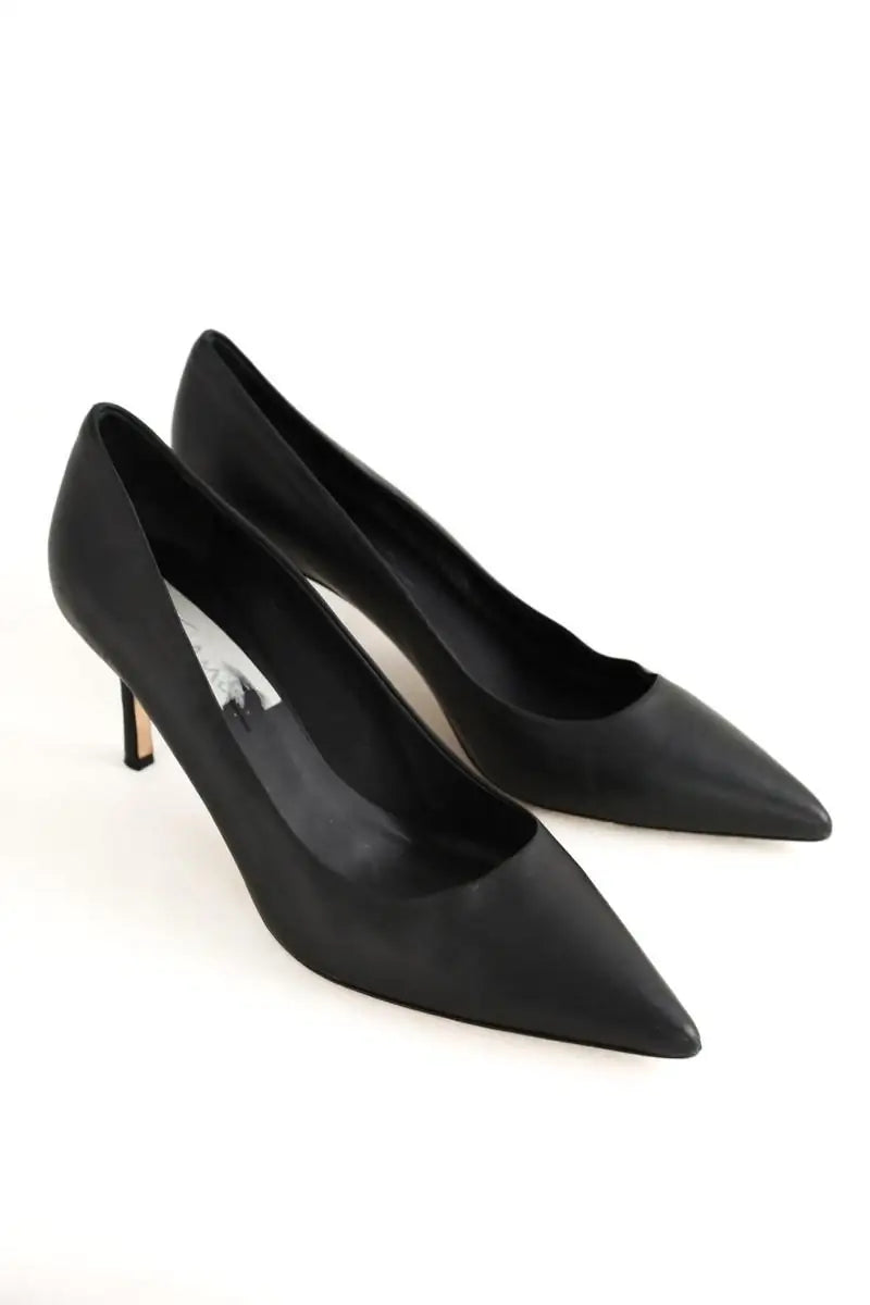 Talons Max Mara Noir en Cuir