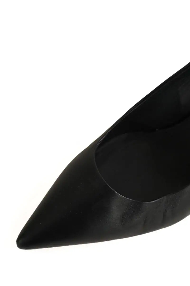 Talons Max Mara Noir en Cuir